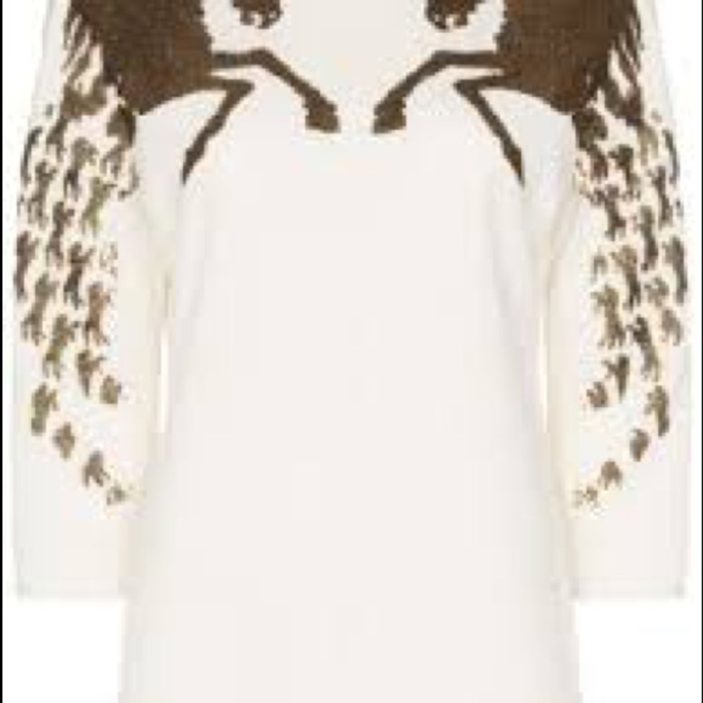 Chloe horse-embroidered top NWT - Picture 2 of 6